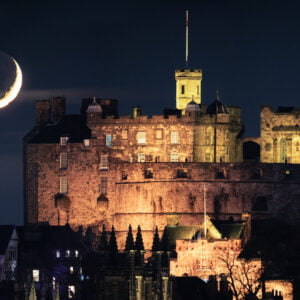 Edinburgh - The crescent and the Castle